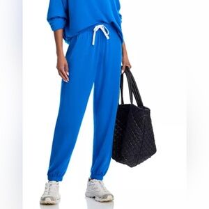 ANDIE Oversized Fleece Sweatpant | Riviera Blue